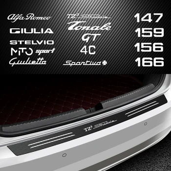 1PCS Carbon Fiber Car Rear Bumper Trunk Scuff Protective Anti-Scratch Sticker For alfa romeo 159 147 156 giulietta 147 4C Emblem
1PCS Carbon Fiber Car Rear Bumper Trunk Scuff Protective Anti-Scratch Sticker For alfa romeo 159 147 156 giulietta 147 4C Emblem