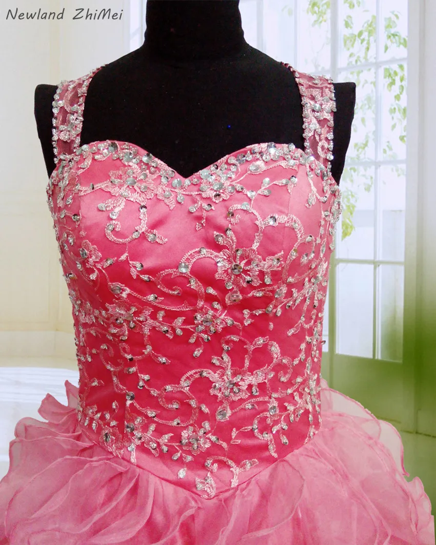Watermelon-Red-Quinceanera-Dress-New-Design-Sweetheart-Beaded-Embroidery-Ruffles-Organza-Girl-Gala-Party-Dresses-Custom (1)
