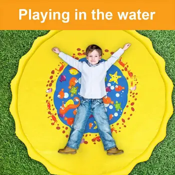 Inflatable Spray Water Cushion Play Water Mat Swiming Pool Family 170cm PVC Lawn Games Pad Garden Game Pat
Inflatable Spray Water Cushion Play Water Mat Swiming Pool Family 170cm PVC Lawn Games Pad Garden Game Pat