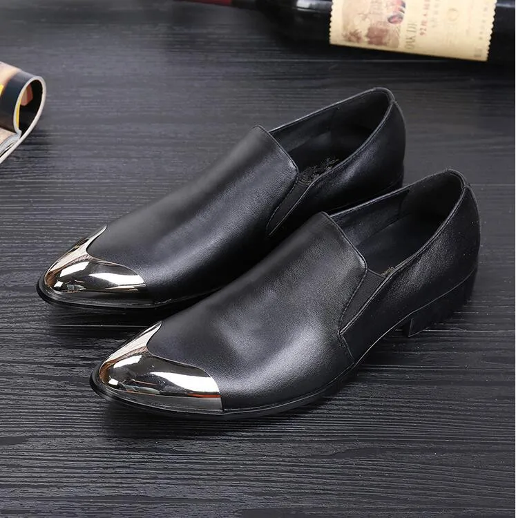 Genuine leather Men Dress shoes Round Toe Slip-On Casual Business shoes Spring Autumn Men Formal Wedding Shoes Luxury Men
Genuine leather Men Dress shoes Round Toe Slip-On Casual Business shoes Spring Autumn Men Formal Wedding Shoes Luxury Men