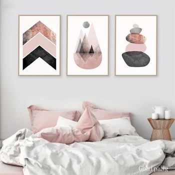 Scandinavian Prints Pink Grey Rose Gold Poster Chevrons Mountains Stones Canvas Painting Modern Abstract Wall Art Wall Decor
Scandinavian Prints Pink Grey Rose Gold Poster Chevrons Mountains Stones Canvas Painting Modern Abstract Wall Art Wall Decor