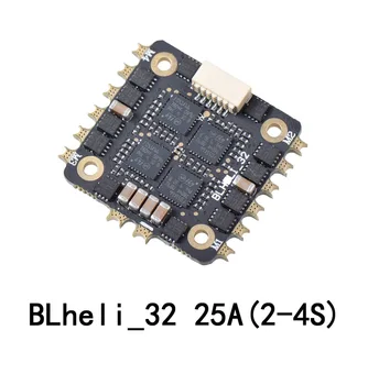 20x20mm JHEMCU 25A BLHELI 32 ESC 2-4S 4in1 DShot600 Dshot1200 Oneshot125 Brushless ESC for RC Drone FPV Racing
20x20mm JHEMCU 25A BLHELI 32 ESC 2-4S 4in1 DShot600 Dshot1200 Oneshot125 Brushless ESC for RC Drone FPV Racing