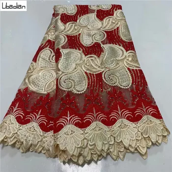 African Lace Fabric 2020Embroidered Nigerian Laces Fabric Bridal African Cord Lace Fabric For Wedding Party 5yards/pcs D27-23
African Lace Fabric 2020Embroidered Nigerian Laces Fabric Bridal African Cord Lace Fabric For Wedding Party 5yards/pcs D27-23