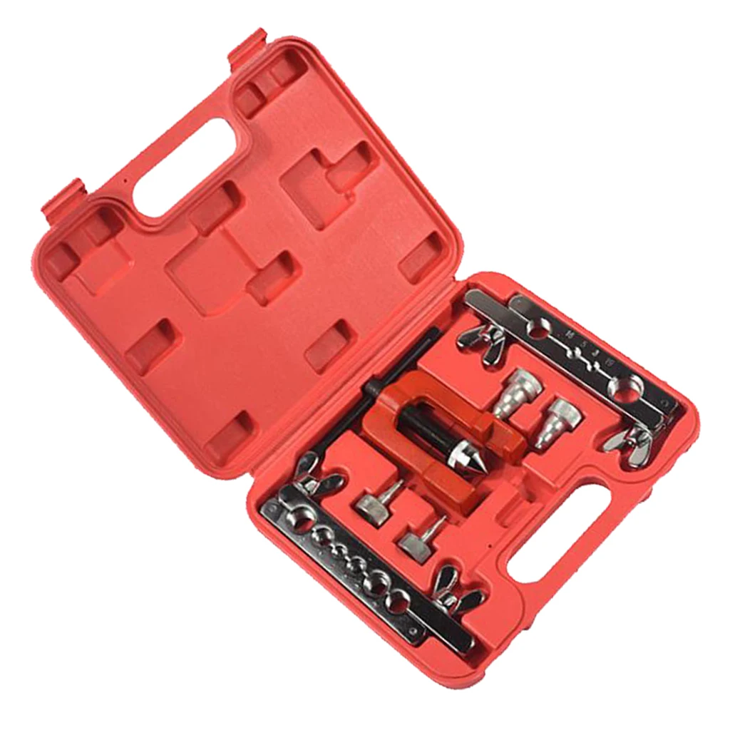 3-16mm Manual Pipe Flaring Hole Expander Tool Copper Heads Tube Swaging Kit with Chuck and Styling Head 3-16mm Manual Pipe Flaring Hole Expander Tool Copper Heads Tube Swaging Kit with Chuck and Styling Head