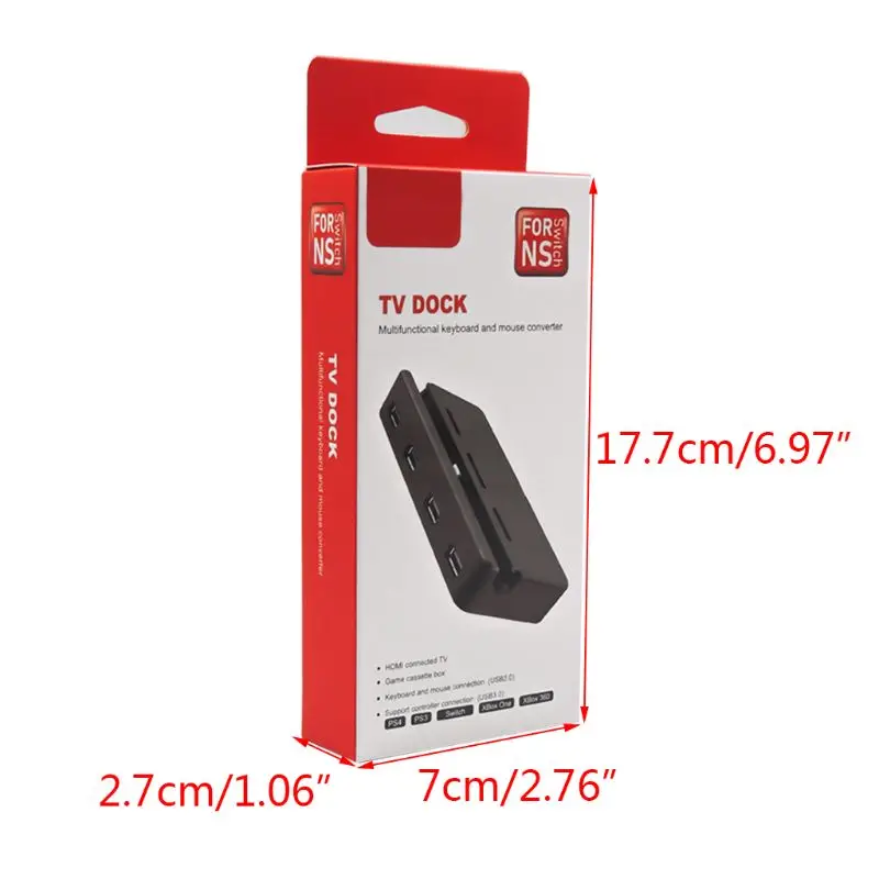 Portable TV Dock Station for Switch PS3 PS4 Charging Dock Bracket Converter R91A
Portable TV Dock Station for Switch PS3 PS4 Charging Dock Bracket Converter R91A
