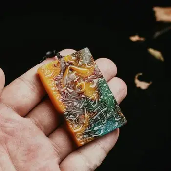 Desert Gobi gold jade color jade blood jade pendants wholesale colorful stones necklace with stone natural stone necklace
Desert Gobi gold jade color jade blood jade pendants wholesale colorful stones necklace with stone natural stone necklace