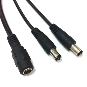 DC Female To 2 Male Plug Power Cord Adapter Jack Y Splitter Connector Cable Splitter For LED Strip CCTV Camera
DC Female To 2 Male Plug Power Cord Adapter Jack Y Splitter Connector Cable Splitter For LED Strip CCTV Camera
