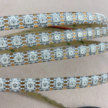 96leds/m WS2815 DC12V addressable full color RGB 5050 LED strip;4m;waterproof in silicon coating;IP65;WHITE PCB
96leds/m WS2815 DC12V addressable full color RGB 5050 LED strip;4m;waterproof in silicon coating;IP65;WHITE PCB