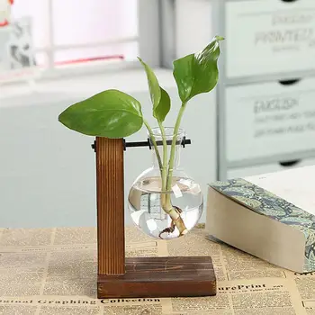 1pc Propogation Station Vase Transparent Vase Wooden Flower Station Frame Home Pot Plants Desktop Decoration Propogation Gl W4D9
1pc Propogation Station Vase Transparent Vase Wooden Flower Station Frame Home Pot Plants Desktop Decoration Propogation Gl W4D9