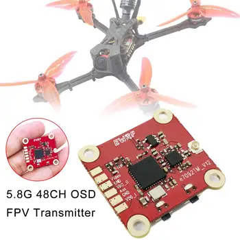 FPV Transmitter 5.8G 48CH 25/200/500mW Adjustable Image Transmission Transmitter Support OSD SBUS for Racing Drone Quadcopter
FPV Transmitter 5.8G 48CH 25/200/500mW Adjustable Image Transmission Transmitter Support OSD SBUS for Racing Drone Quadcopter