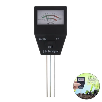 2 in 1 Digital Tester PH 0-9 Garden Tool with 3 Probes for Soil PH Levels Fertility for outdoor indoor plants garden grass lawn
2 in 1 Digital Tester PH 0-9 Garden Tool with 3 Probes for Soil PH Levels Fertility for outdoor indoor plants garden grass lawn