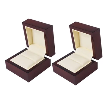 2 Red Solid Wood Handmade Wooden Jewelry Box Gift Treasure Storage Ring Case
2 Red Solid Wood Handmade Wooden Jewelry Box Gift Treasure Storage Ring Case