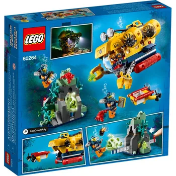 LEGO 60264 Building Blocks City Series Ocean Exploration Submarine and Jessica Sharpe Building Blocks Christmas Gift Toys
LEGO 60264 Building Blocks City Series Ocean Exploration Submarine and Jessica Sharpe Building Blocks Christmas Gift Toys