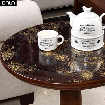 Round PVC Transparent Tablecloth Waterproof Table Cloths Soft Glass Cloth Table Cover Mat Kitchen Decoration for Round Table
Round PVC Transparent Tablecloth Waterproof Table Cloths Soft Glass Cloth Table Cover Mat Kitchen Decoration for Round Table
