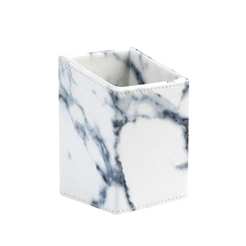 1 PC Makeup Brush Holder PU Leather Cosmetic Brush Organizer Marble Makeup Accessories Storage Container For Bathroom Bedroom
1 PC Makeup Brush Holder PU Leather Cosmetic Brush Organizer Marble Makeup Accessories Storage Container For Bathroom Bedroom