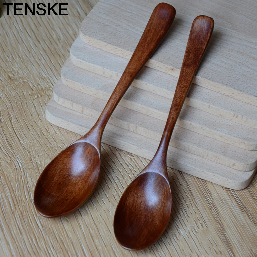 TENSKE Tableware Wooden Spoon Bamboo Kitchen Cooking Utensil Tool Soup Teaspoon Catering Long Handle Wood Spoons For Children AU
TENSKE Tableware Wooden Spoon Bamboo Kitchen Cooking Utensil Tool Soup Teaspoon Catering Long Handle Wood Spoons For Children AU