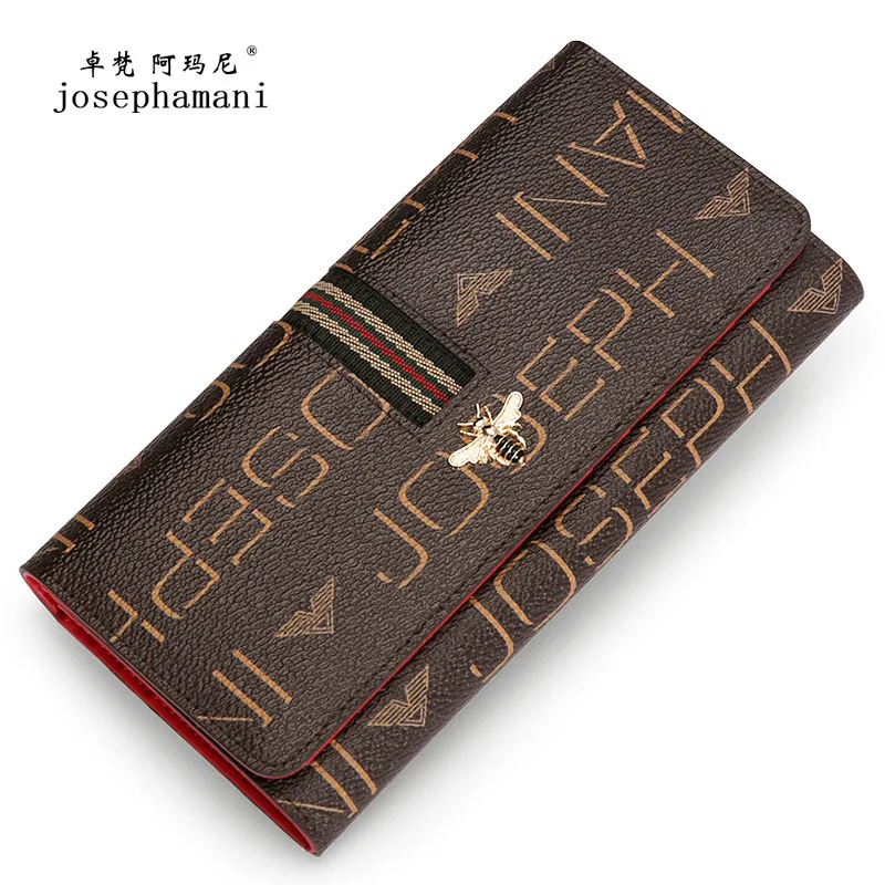 high quality portfel High-end josephamani brand long wallet new fashion ladies carteira Beautiful little bee women bag
high quality portfel High-end josephamani brand long wallet new fashion ladies carteira Beautiful little bee women bag