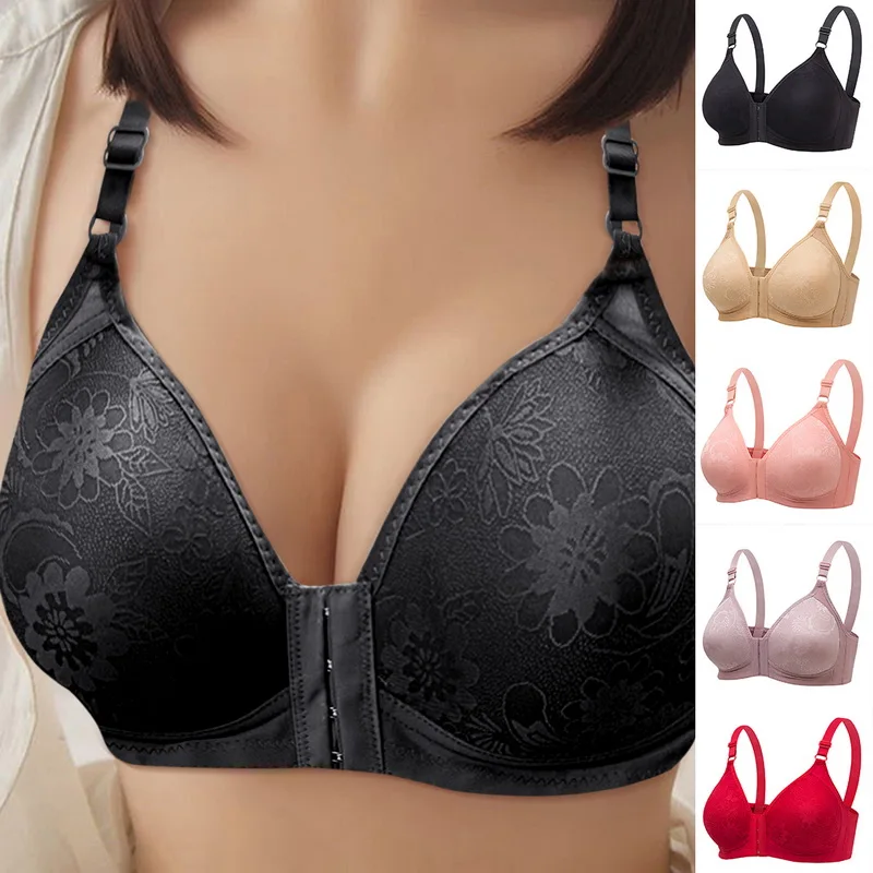 80B-100C Cup Women Push Up Bras No Wire Wireless Bralette Brassiere Solid Gather Bras Deep V Front Buckle Anti-Sag Underwear 
80B-100C Cup Women Push Up Bras No Wire Wireless Bralette Brassiere Solid Gather Bras Deep V Front Buckle Anti-Sag Underwear