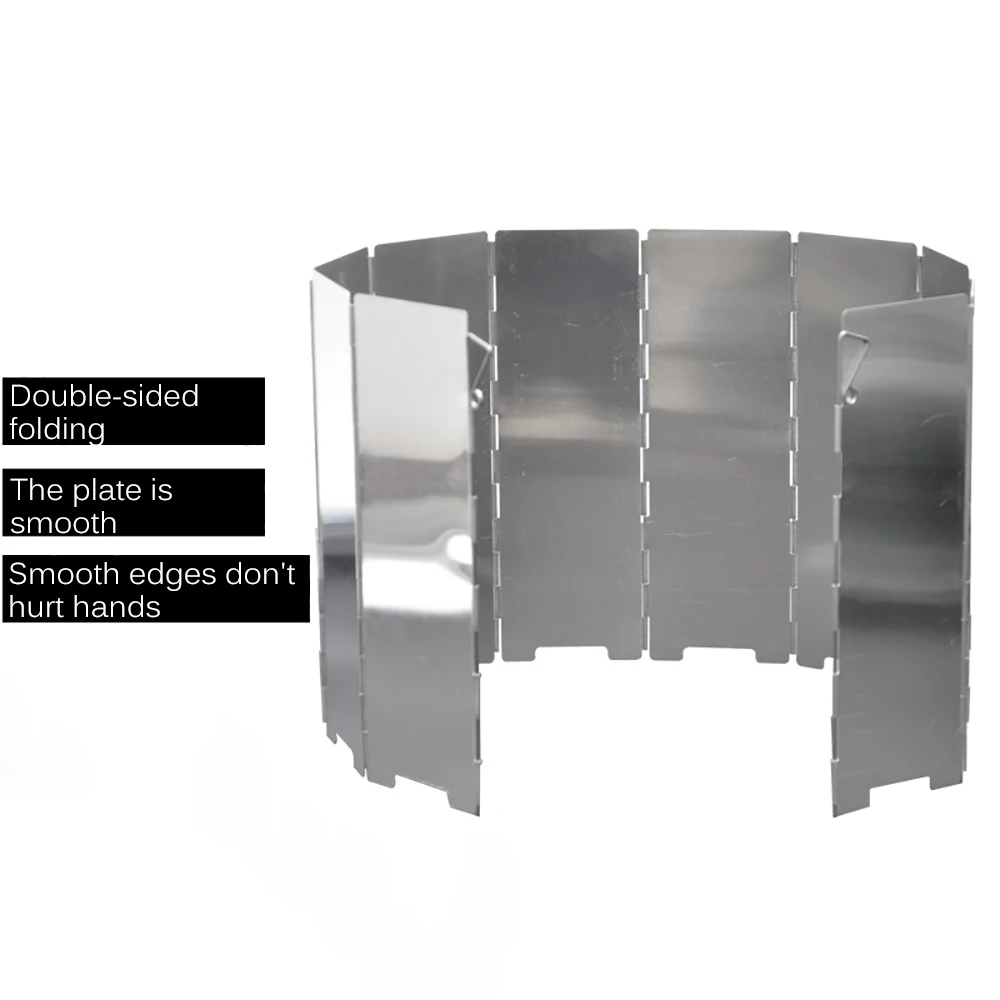 10Pcs Foldable Windshield Gas Stove Outdoor Cooking Burner Windproof Screen Outdoor Stove Wind Shield Camping Equipment
10Pcs Foldable Windshield Gas Stove Outdoor Cooking Burner Windproof Screen Outdoor Stove Wind Shield Camping Equipment