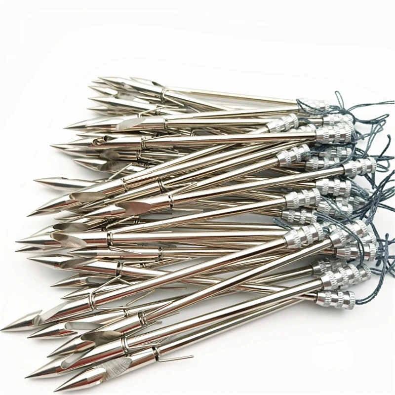 10pcs/20pcs Stainless Steel Arrow Bow Shooting Fish Dart for Shooting Catapult Darts Fishing Gear Accessories
10pcs/20pcs Stainless Steel Arrow Bow Shooting Fish Dart for Shooting Catapult Darts Fishing Gear Accessories