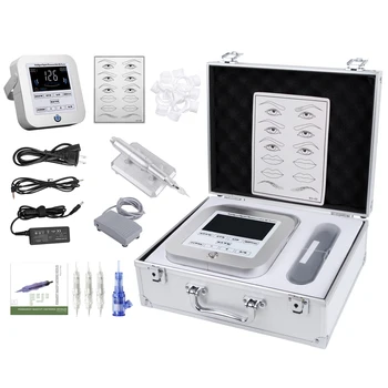 DHL Biomaser Permanent Makeup Machine Eyebrow Tattoo Machine Digital Device Eyeliner Lip Pen MTS Micro Needle Machine Set CTD003
DHL Biomaser Permanent Makeup Machine Eyebrow Tattoo Machine Digital Device Eyeliner Lip Pen MTS Micro Needle Machine Set CTD003