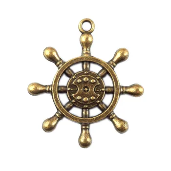 Wholesale Bronze Anchor wheel Pendant Necklace Jewelry Accessories 20pcs/lot
Wholesale Bronze Anchor wheel Pendant Necklace Jewelry Accessories 20pcs/lot