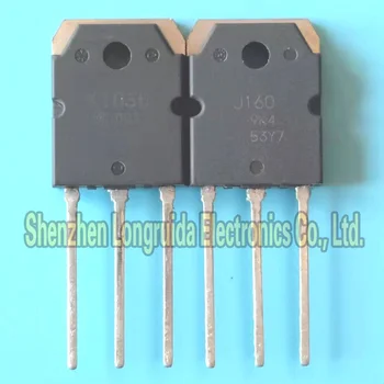 2Pairs 2SK1056 K1056 2SJ160 J160 TO-3P 7A 120V Complementary Silicon MOSFET Transistor
2Pairs 2SK1056 K1056 2SJ160 J160 TO-3P 7A 120V Complementary Silicon MOSFET Transistor