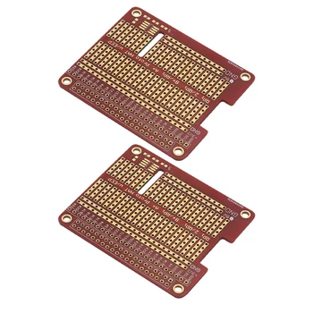 2Pcs DIY Prototype Hat Shield Extension Board for Raspberry Gpio Board with Screws for Raspberry Pi 3/2 Model B+
2Pcs DIY Prototype Hat Shield Extension Board for Raspberry Gpio Board with Screws for Raspberry Pi 3/2 Model B+