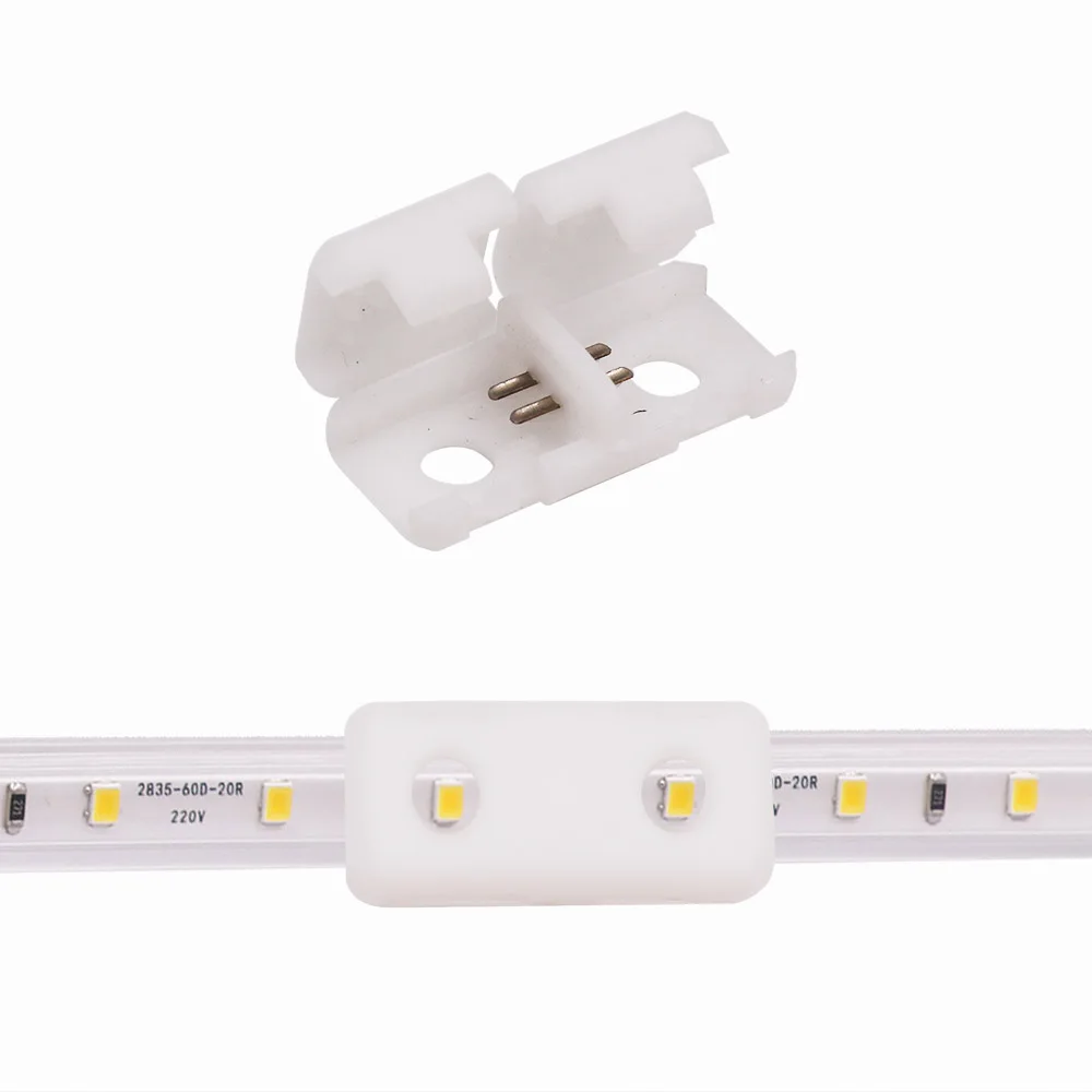 1/5pcs 2 pin I Shape Straight Connector Middle Plug for 110V 220V 2835 5050 LED Strip Lighting Accessories
1/5pcs 2 pin I Shape Straight Connector Middle Plug for 110V 220V 2835 5050 LED Strip Lighting Accessories