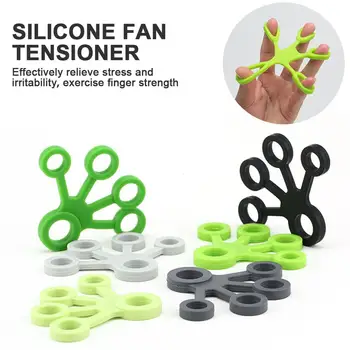 Silica Gel Finger Puller Wall Pulley Fitness Equipment Reusable Finger Resistance Bands Stretcher Multi Specification
Silica Gel Finger Puller Wall Pulley Fitness Equipment Reusable Finger Resistance Bands Stretcher Multi Specification