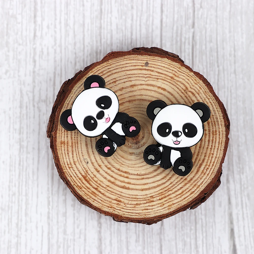 10pc Mini Panda Silicone Beads Carton Rodent Baby Teething Bead Pacifier Clips Accessories Silicone Teether
10pc Mini Panda Silicone Beads Carton Rodent Baby Teething Bead Pacifier Clips Accessories Silicone Teether
