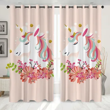 SOFTBATF Rainbow Unicorn Windows Curtains Darkening for Living Room Bedroom Decorative Kitchen Curtains Dropshipping
SOFTBATF Rainbow Unicorn Windows Curtains Darkening for Living Room Bedroom Decorative Kitchen Curtains Dropshipping