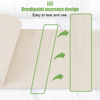 12 Roll Toilet Paper Bulk Roll Bath Bathroom Tissue Yellowish Soft 4 Ply Thickened for Home PAK55
12 Roll Toilet Paper Bulk Roll Bath Bathroom Tissue Yellowish Soft 4 Ply Thickened for Home PAK55