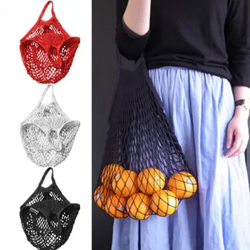 1PC Shopping Grocery Bag Shopper Tote Mesh Net Woven Cotton Bag Women Market Hand Totes Drop Shipping 
1PC Shopping Grocery Bag Shopper Tote Mesh Net Woven Cotton Bag Women Market Hand Totes Drop Shipping