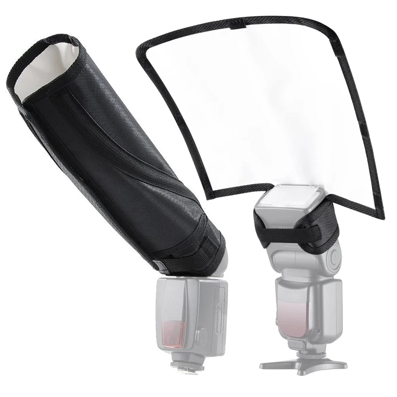Camera Flash Diffuser Reflector Flash Bendable White Reflector for SLR Camera Speedlight Flashes Photo Studio Accessory Dropship
Camera Flash Diffuser Reflector Flash Bendable White Reflector for SLR Camera Speedlight Flashes Photo Studio Accessory Dropship