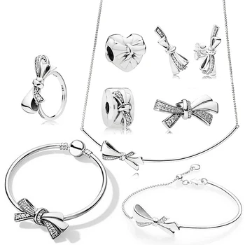 NEW 100% 925 Sterling Silver 1:1 Genuine Gorgeous Bow Charm Labradorite Beads Bracelet Earring Ring Security Clip Necklace 
NEW 100% 925 Sterling Silver 1:1 Genuine Gorgeous Bow Charm Labradorite Beads Bracelet Earring Ring Security Clip Necklace