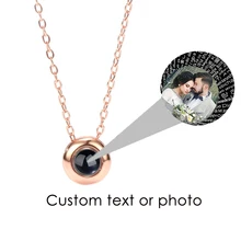 Custom Photo Name Rose Gold Silver Color 100 Language I Love You Projection Round Pendant Necklace Wedding Birthday Jewelry Gift
Custom Photo Name Rose Gold Silver Color 100 Language I Love You Projection Round Pendant Necklace Wedding Birthday Jewelry Gift