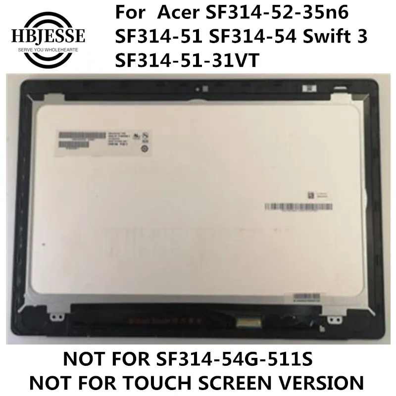 Матрица для Acer SF314, sf314-52-35n6, SF314-51, SF314-54, Swift 3, SF314-51-31VT, ЖК-дисплей, дигитайзер в сборе, 30PIN, 1080P
Матрица для Acer SF314, sf314-52-35n6, SF314-51, SF314-54, Swift 3, SF314-51-31VT, ЖК-дисплей, дигитайзер в сборе, 30PIN, 1080P