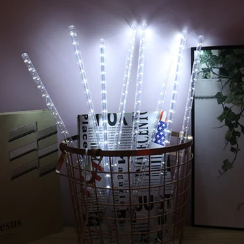 NEW 30cm 8 Tubes Waterproof Meteor Shower Rain LED String Lights Outdoor Christmas Tree for Home holiday Decoration
NEW 30cm 8 Tubes Waterproof Meteor Shower Rain LED String Lights Outdoor Christmas Tree for Home holiday Decoration