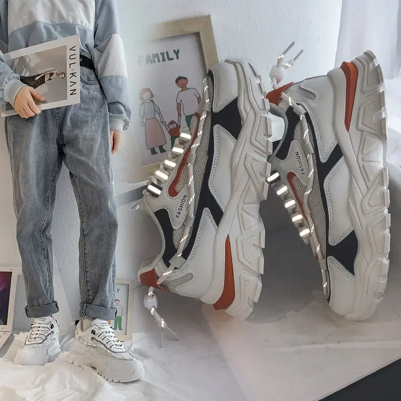 Spring and Autumn 2020 new matching color leisure sports shoes platform daddy shoes women breathable running shoes X504
Spring and Autumn 2020 new matching color leisure sports shoes platform daddy shoes women breathable running shoes X504