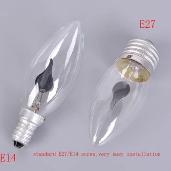 1pc LED Edison Bulb E14 E27 3W Flame Fire Lighting Vintage Flickering Effect Tungsten Novel Candle Tip Lamp
1pc LED Edison Bulb E14 E27 3W Flame Fire Lighting Vintage Flickering Effect Tungsten Novel Candle Tip Lamp