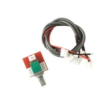 4pcs double 50K with switch potentiometer adapter board / volume adjustment board / with terminal block potentiometer module 
4pcs double 50K with switch potentiometer adapter board / volume adjustment board / with terminal block potentiometer module