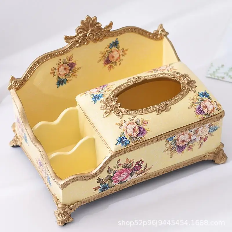 Resin Tissue Box Holder Luxurious Rectangle Tissue Box Multifunction Desk Makeup Organizer Controller Holder For Home Office
Resin Tissue Box Holder Luxurious Rectangle Tissue Box Multifunction Desk Makeup Organizer Controller Holder For Home Office