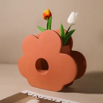 MEILING Ceramic Flower Vase Handmade Decorative Vase Flower Pot Planter Home Table Container Personalized Vase for Wedding Party
MEILING Ceramic Flower Vase Handmade Decorative Vase Flower Pot Planter Home Table Container Personalized Vase for Wedding Party