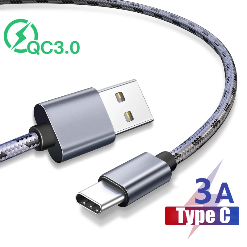 3A USB C Cable Type C USB Cable QC3.0 Fast Charger Wire for Tape C Phone Charging Wire Quick Charge 3.0 Cable for Samsung Xiaomi
3A USB C Cable Type C USB Cable QC3.0 Fast Charger Wire for Tape C Phone Charging Wire Quick Charge 3.0 Cable for Samsung Xiaomi