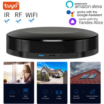 TUYA Universal Smart Remote Voice Control Alexa Google HOME Yandex Alice Smart Home Smart Home Automation WIFI+IR+RF
TUYA Universal Smart Remote Voice Control Alexa Google HOME Yandex Alice Smart Home Smart Home Automation WIFI+IR+RF
