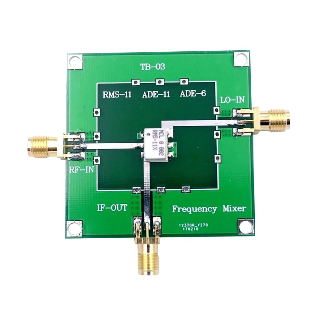 RMS-11 5-1900MHz RF Radio Frequency Up And Down Frequency Conversion Passive Mixer Module Green color
RMS-11 5-1900MHz RF Radio Frequency Up And Down Frequency Conversion Passive Mixer Module Green color