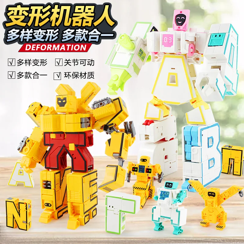 New Style 0-9 with Numbers Deformation Robot Fit Combat Team Educational Assembled Combination CHILDREN'S Toy Deformation Robot
New Style 0-9 with Numbers Deformation Robot Fit Combat Team Educational Assembled Combination CHILDREN'S Toy Deformation Robot