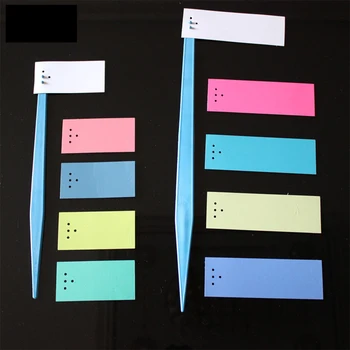 100 Sets Gardening Label Waterproofing Plant Label Sign Plastic Insert Board Thickened Potted Sign Tag (Random Color)
100 Sets Gardening Label Waterproofing Plant Label Sign Plastic Insert Board Thickened Potted Sign Tag (Random Color)