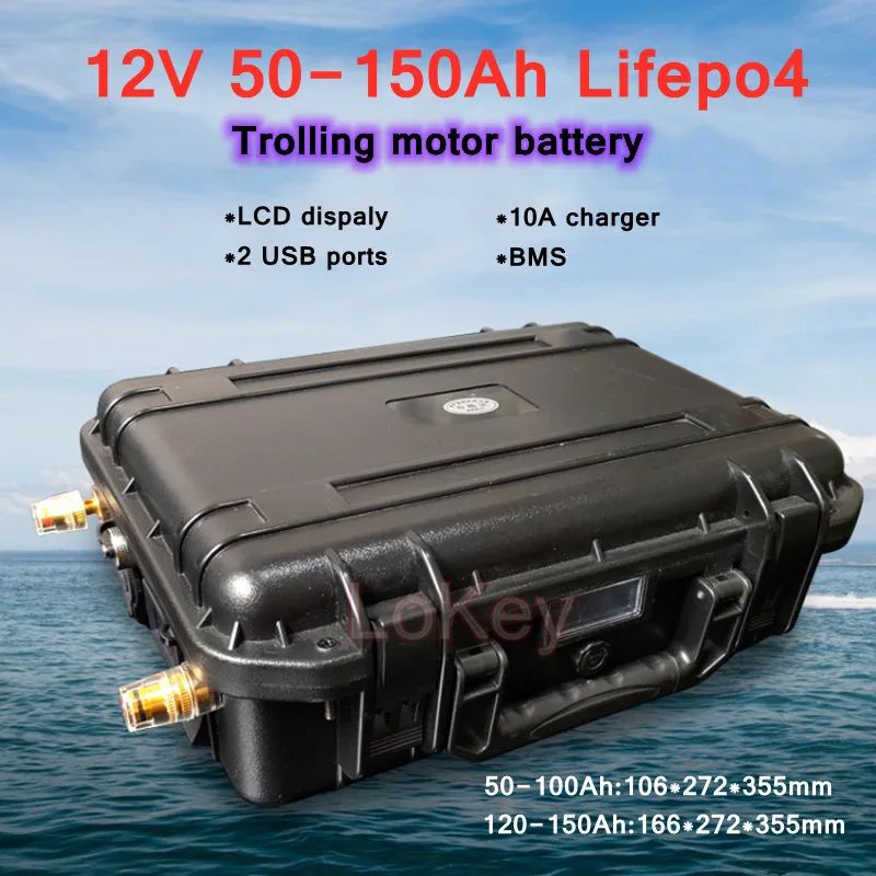 Аккумулятор Lifepo4, 12 В, 60 А · ч, 80 А · ч, 100 А · ч, 120 А · ч, 150 А · ч, встроенная зарядка BMS, для лодки, электрической рыболовной лодки и транспортного средства
Аккумулятор Lifepo4, 12 В, 60 А · ч, 80 А · ч, 100 А · ч, 120 А · ч, 150 А · ч, встроенная зарядка BMS, для лодки, электрической рыболовной лодки и транспортного средства
